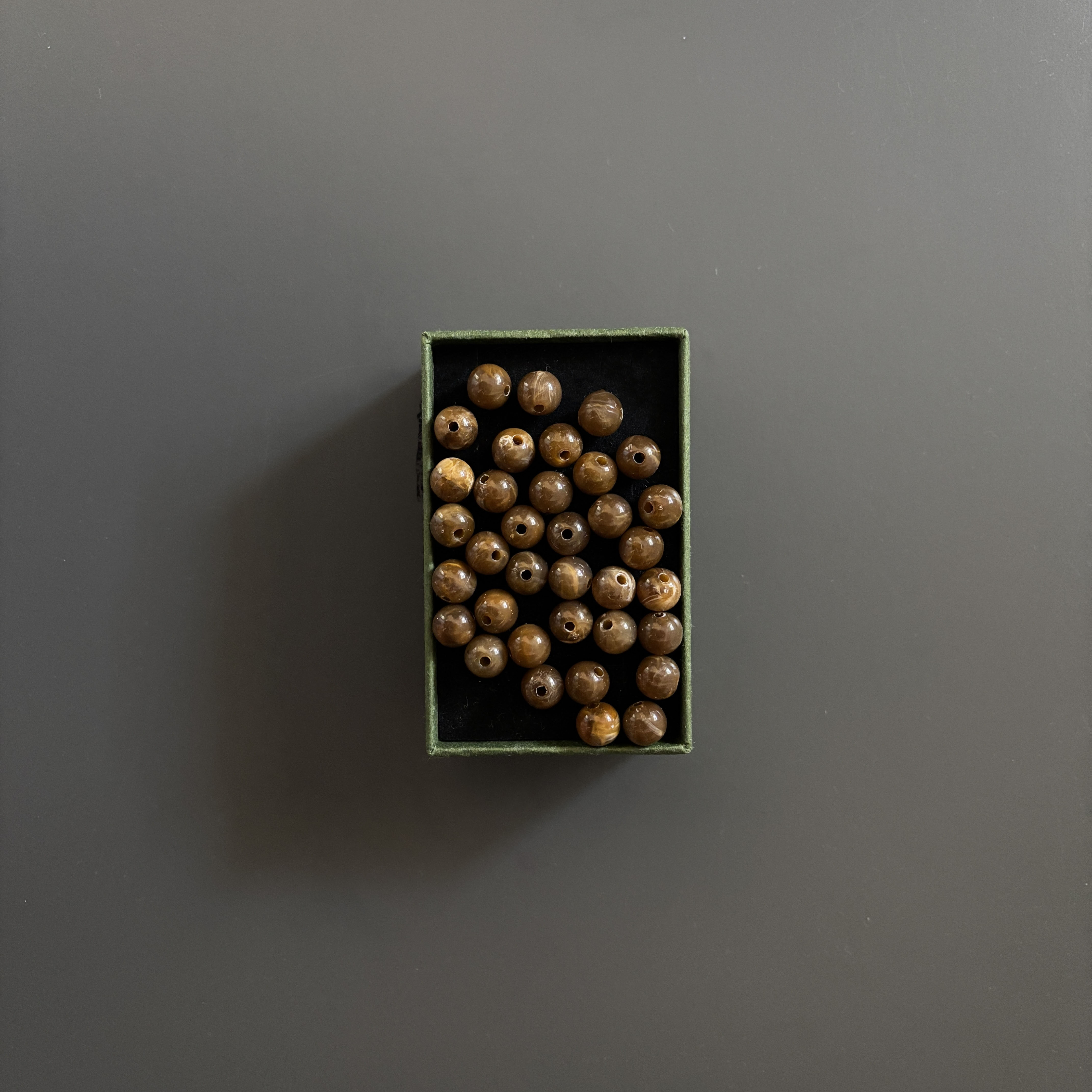 Marrón para rosario personalizado